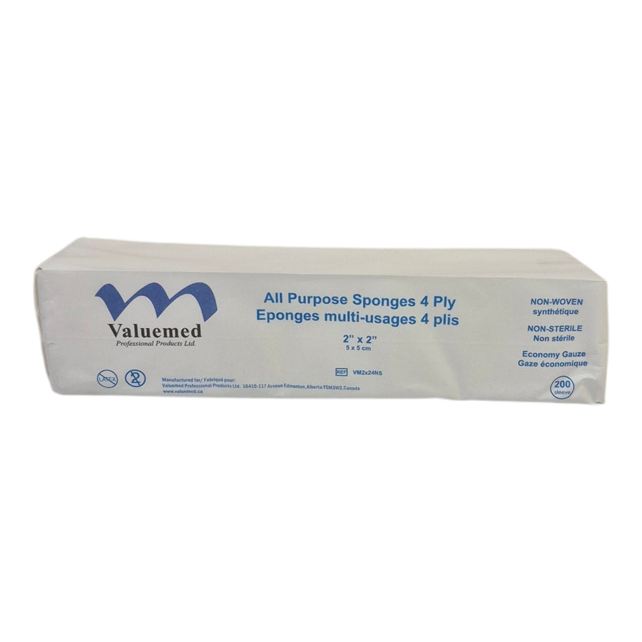Non-Sterile Economy Gauze 2x2 (singles)
