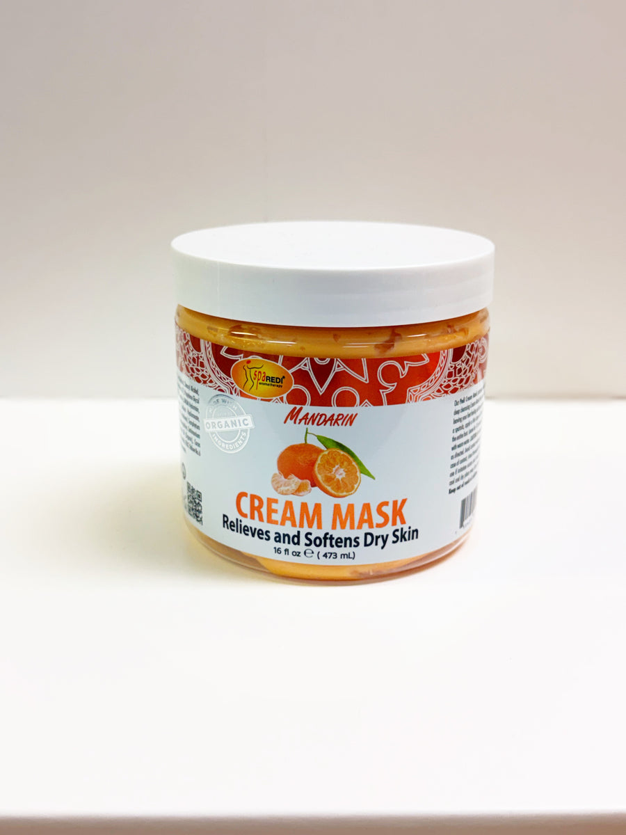 SPA REDI - PEDI FOOT CREAM MASK | MANDARIN