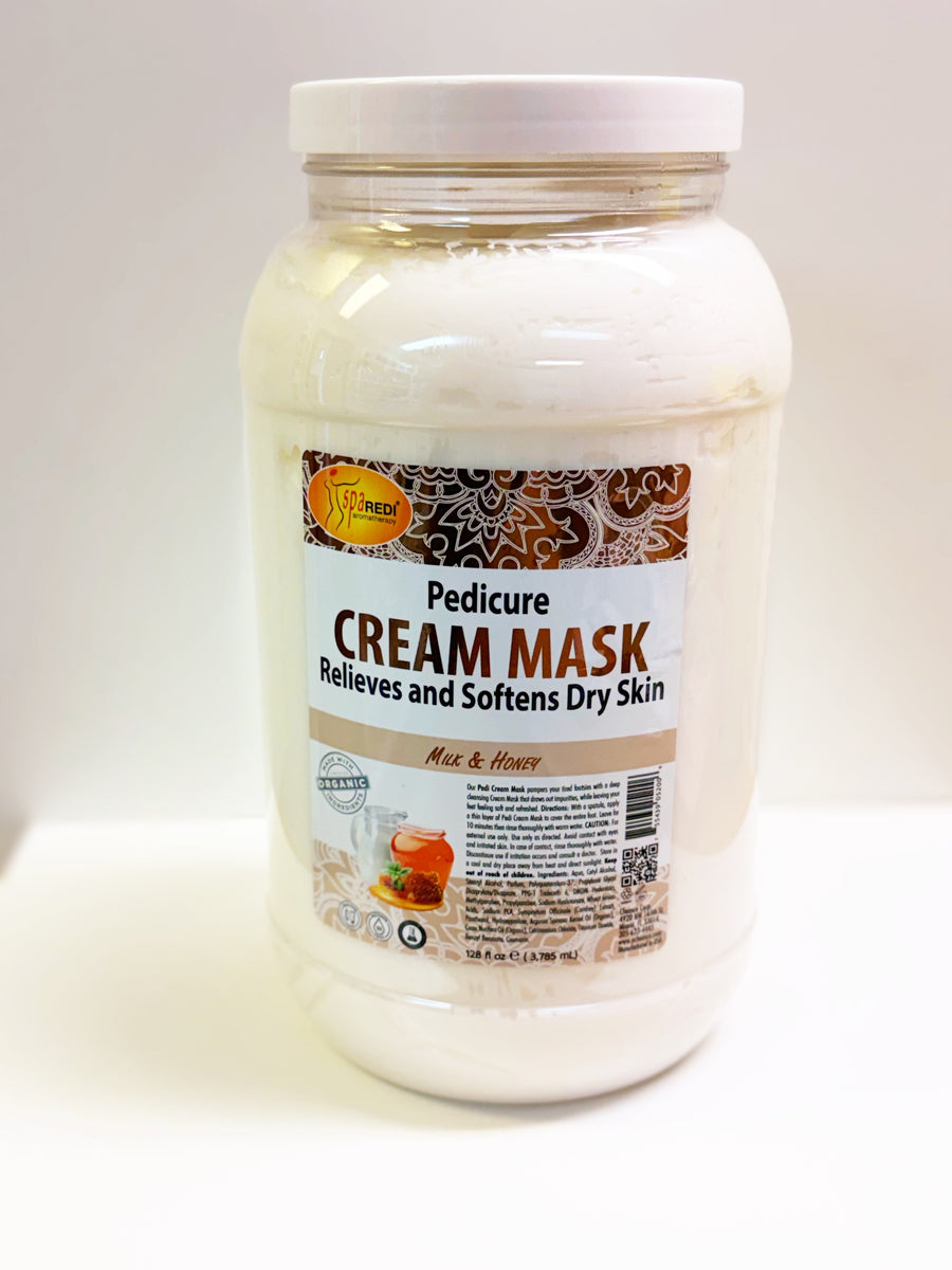 SPA REDI - PEDI FOOT CREAM MASK | MILK & HONEY